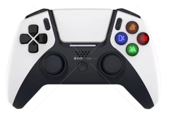 PS4+PC Joystick Oyun Kontrolörleri için Çift Titreşimli Kablosuz Denetleyici Manette Gamepad