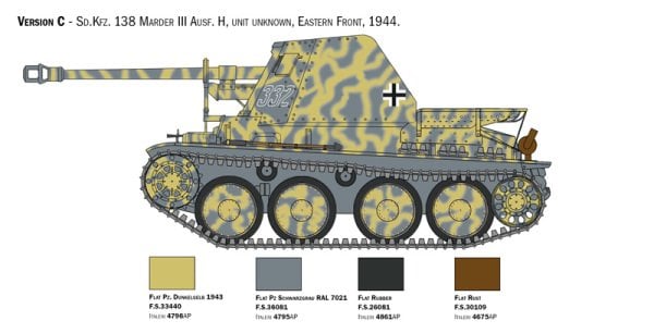 Marder III Ausf. H Sd. Kfz.138