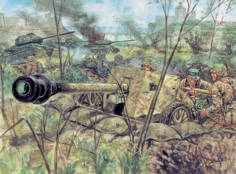 Pak 40 Antitank Gun
