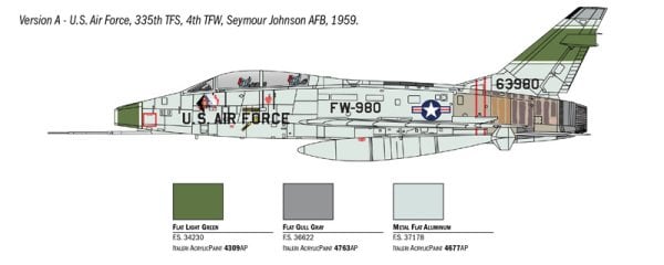 F-100F SUPER SABRE