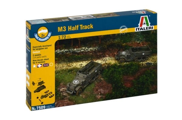 1/72 M3 HALF TRACK - FAST ASSEMBLY