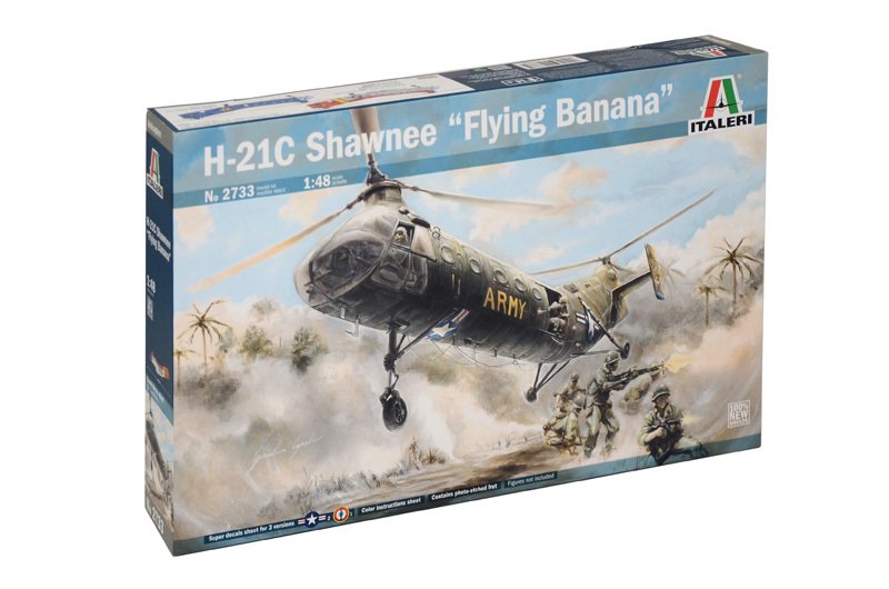 H-21C SHAWNEE ''FLYING BANANA''