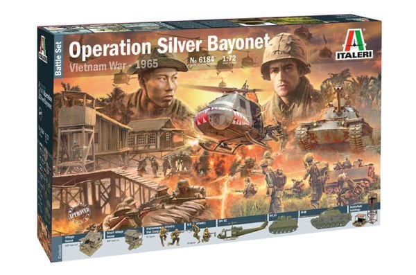 1/72 Operation Silver Bayonet - Vietnam War 1965 - BATTLE SET