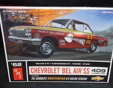 1/25  1962 CHEVY BEL AIR SS   