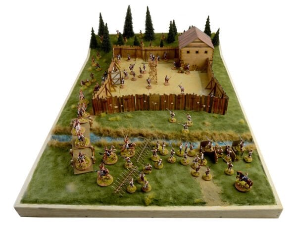 1/72  THE LAST OUTPOST 1754-1763 FRENCH AND INDIAN WAR - BATTLE SET