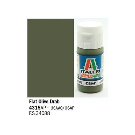 4315 ap flat Olive Drab fs 34088  20ml.