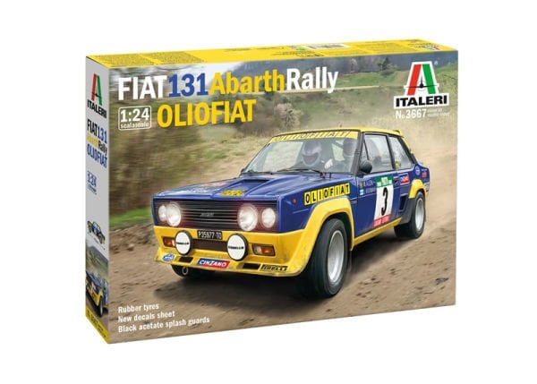 1/24 FIAT 131 Abarth Rally OLIO FIAT
