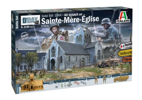 1/72   Battle of Normandy Sainte-Mère-Eglise 6 June 1944