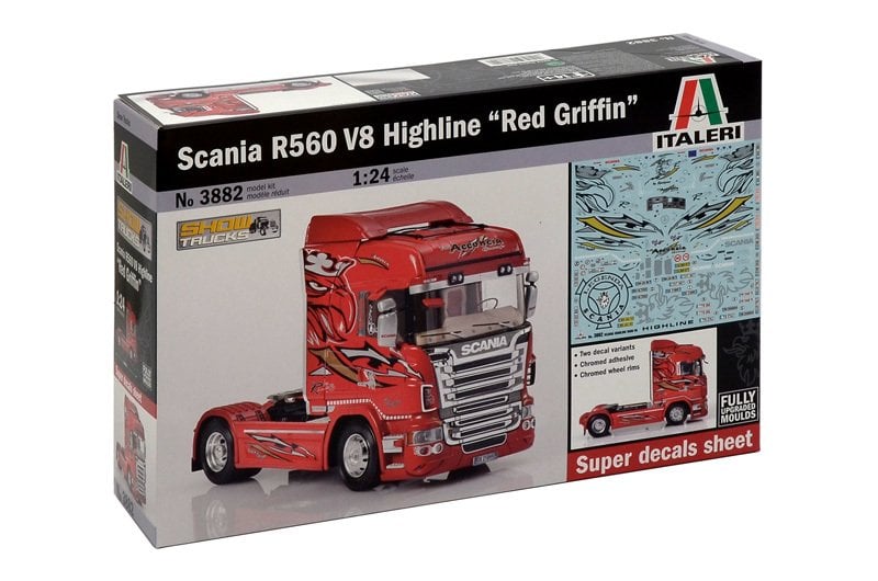 SCANIA R 560 V8 (RED GRIFFIN)