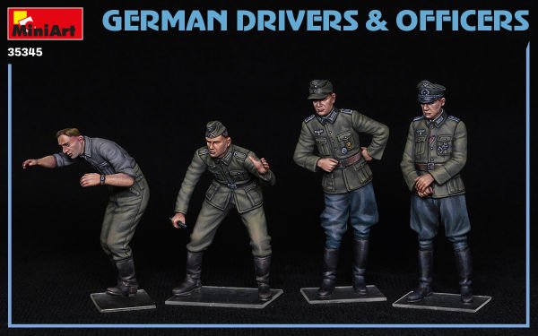 1/35 GERMAN DRIVERS &OFFICERS