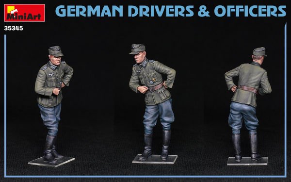 1/35 GERMAN DRIVERS &OFFICERS