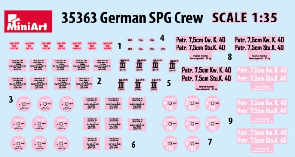 1/35 GERMAN SPG CREW