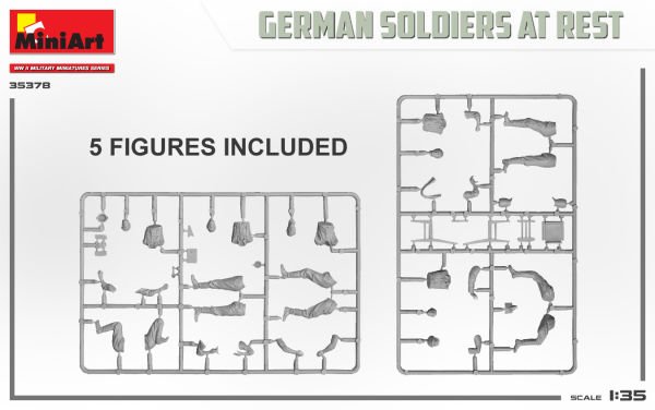 1/35 GERMAN SOLDIRES AT REST