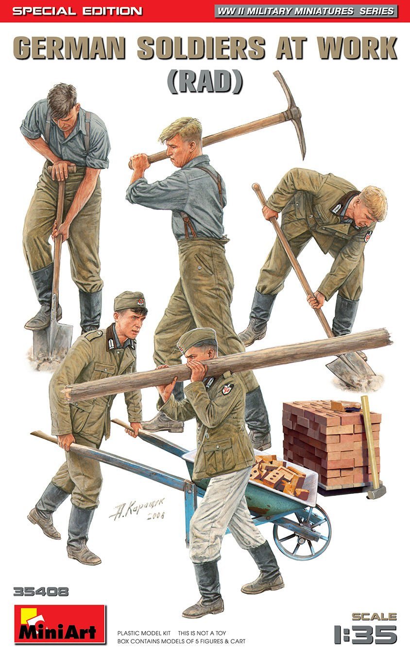 1/35 GERMAN SOLDIERS AT WORK (RAD)