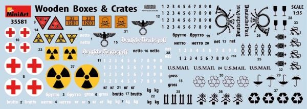 1/35 WODEN BOXES & CRATES
