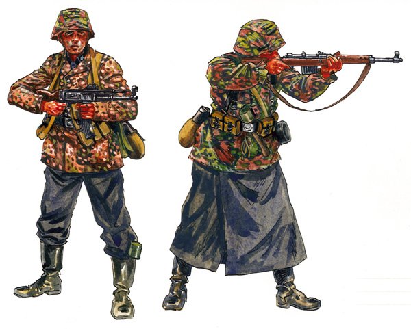 German elite troops