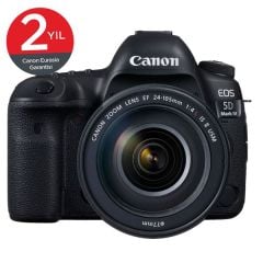 Canon EOS 5D Mark IV 24-105mm f/4L IS II USM Lens DSLR Fotoğraf Makinesi (Canon Eurasia Garantili)