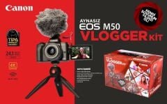 Canon EOS M50 15-45mm IS STM Vlogger Kit (Canon Eurasia Garantili)