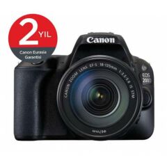 Canon EOS 200D + 18-135mm STM Dijital SLR Fotoğraf Makinesi