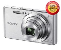 Sony DSC-W830 Dijital Fotoğraf Makinesi Gümüş