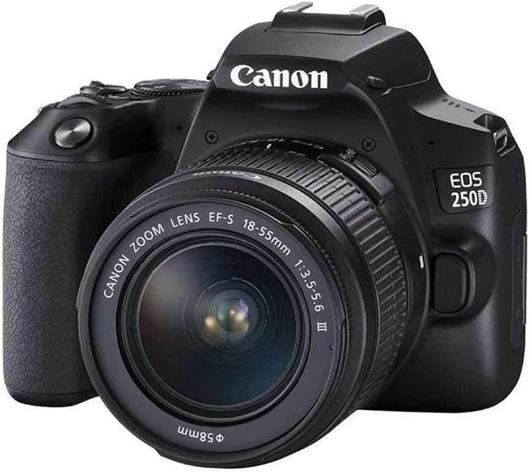 Canon EOS 250D 18-55mm Fotoğraf Makinesi (Canon Eurasia Garantili )