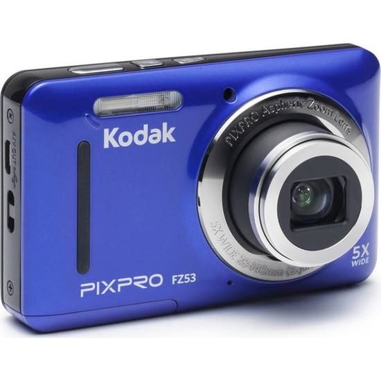 Kodak Pixpro Friendly Zoom FZ53 Mavi Dijital Fotoğraf Makinesi