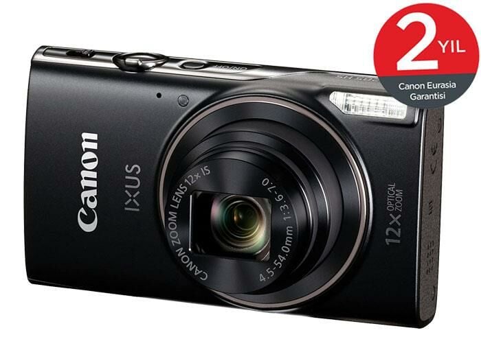 Canon Ixus 285 Siyah Wi-Fi Dijital Fotoğraf Makinesi