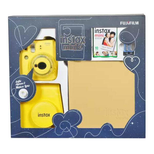 Fujifilm Instax Mini 9 Box Sarı Anlık Şipşak Kutulu Kit