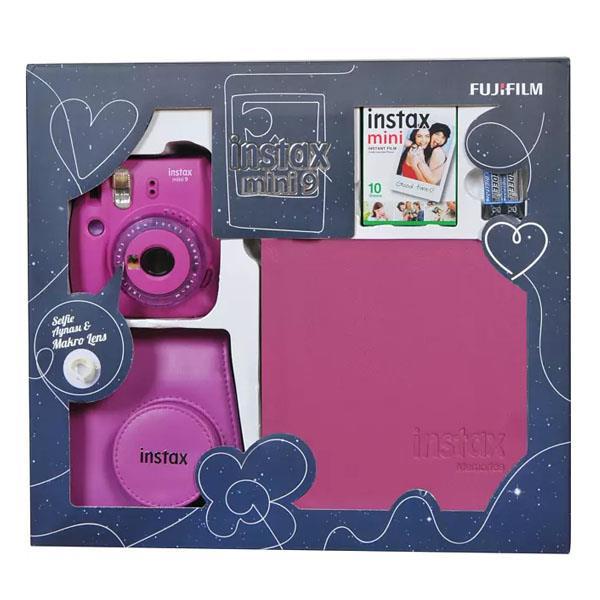 Fujifilm Instax Mini 9 Box Mor Anlık Şipşak Kutulu Kit