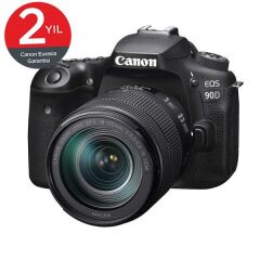 Canon EOS 90D 18-135 MM IS USM DSLR Fotoğraf Makinesi (Canon Eurasia Garantili)