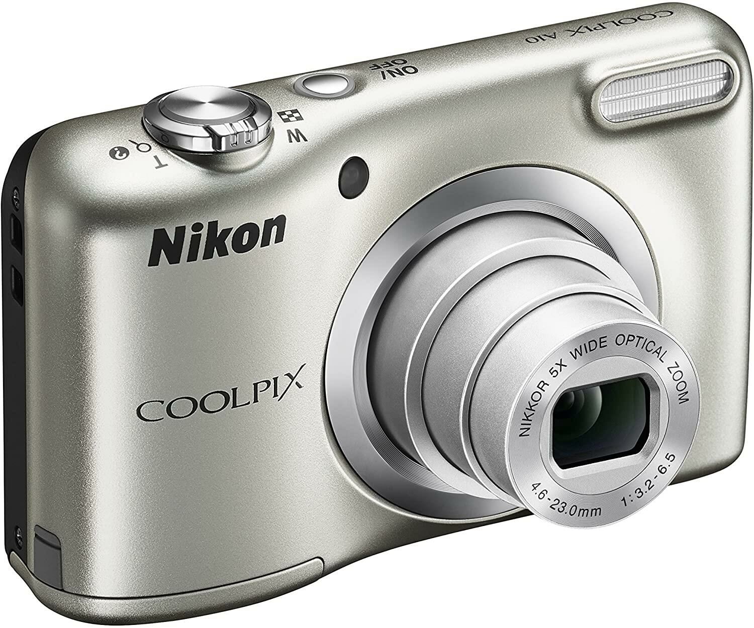 Nikon Coolpix A10 Silver Dijital Kompakt Fotoğraf Makinesi