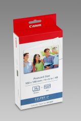 Canon KP-36 IP Color INK Kağıt Seti -CP1200 CP1300 CP1500 Uyumlu