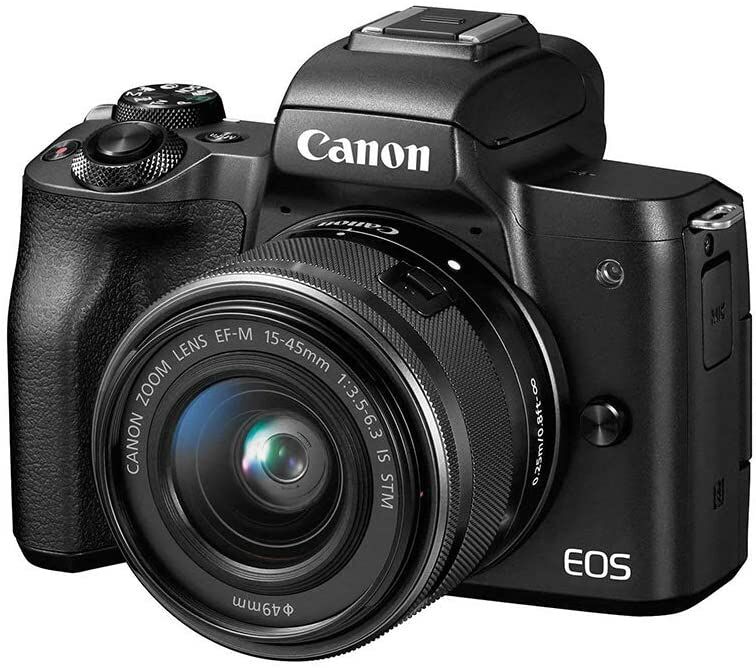 Canon EOS M50 + 15-45 MM IS STM Aynasız Fotoğraf Makinesi (Canon Eurasia Garantili)