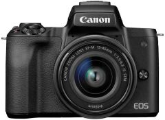 Canon EOS M50 + 15-45 MM IS STM Aynasız Fotoğraf Makinesi (Canon Eurasia Garantili)