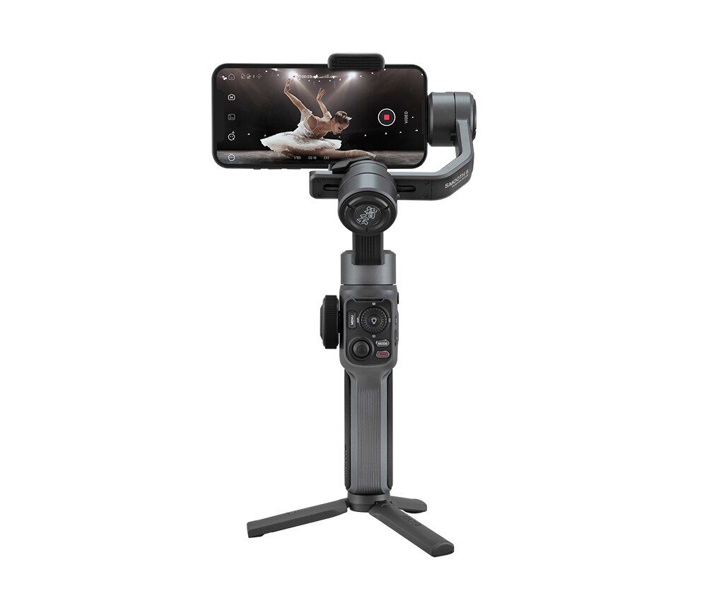 Zhiyun Smooth 5 Telefon Gimbal - Distribütör Garanti