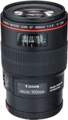 Canon EF 100mm F/2.8L Macro IS USM Lens (Canon Eurasia Garantili)