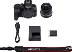 Canon EOS R10 + RF-S 18-45 IS STM Fotoğraf Makinesi (Canon Eurasia)
