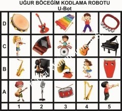 Robotik Eğitim Matı - Müzik