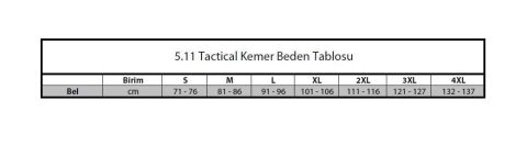 5.11 CIFT TARAFLI YESIL KEMER - 33392