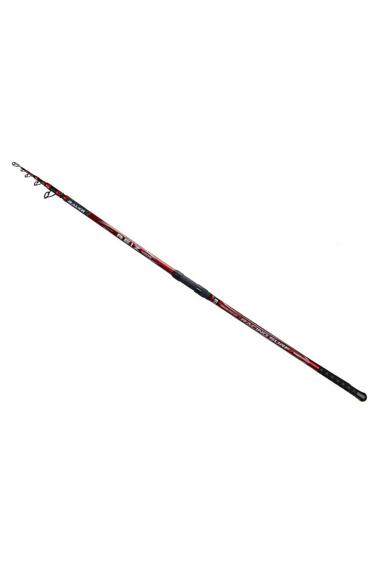 BAUER Reiz 4.00m 100-250g Teleskopik Surf Olta Kamışı