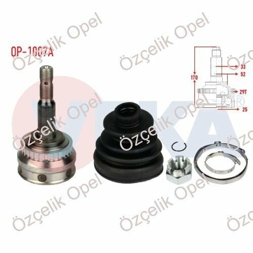 Opel Vectra A Dış Aks Kafası Veka Marka Vectra B