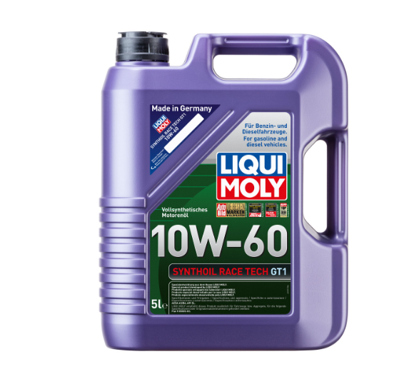 MOTOR YAĞI 10W60 SYNTHOIL RACE TECH GT1 5LT
