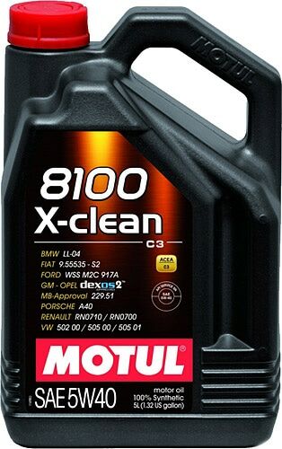 MOTOR YAĞI 5W40 8100 X CLEAN 5 LT