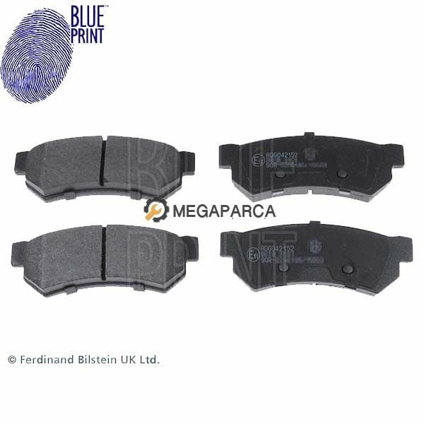 Chevrolet Lacetti Arka Fren Balatası Blueprint Marka