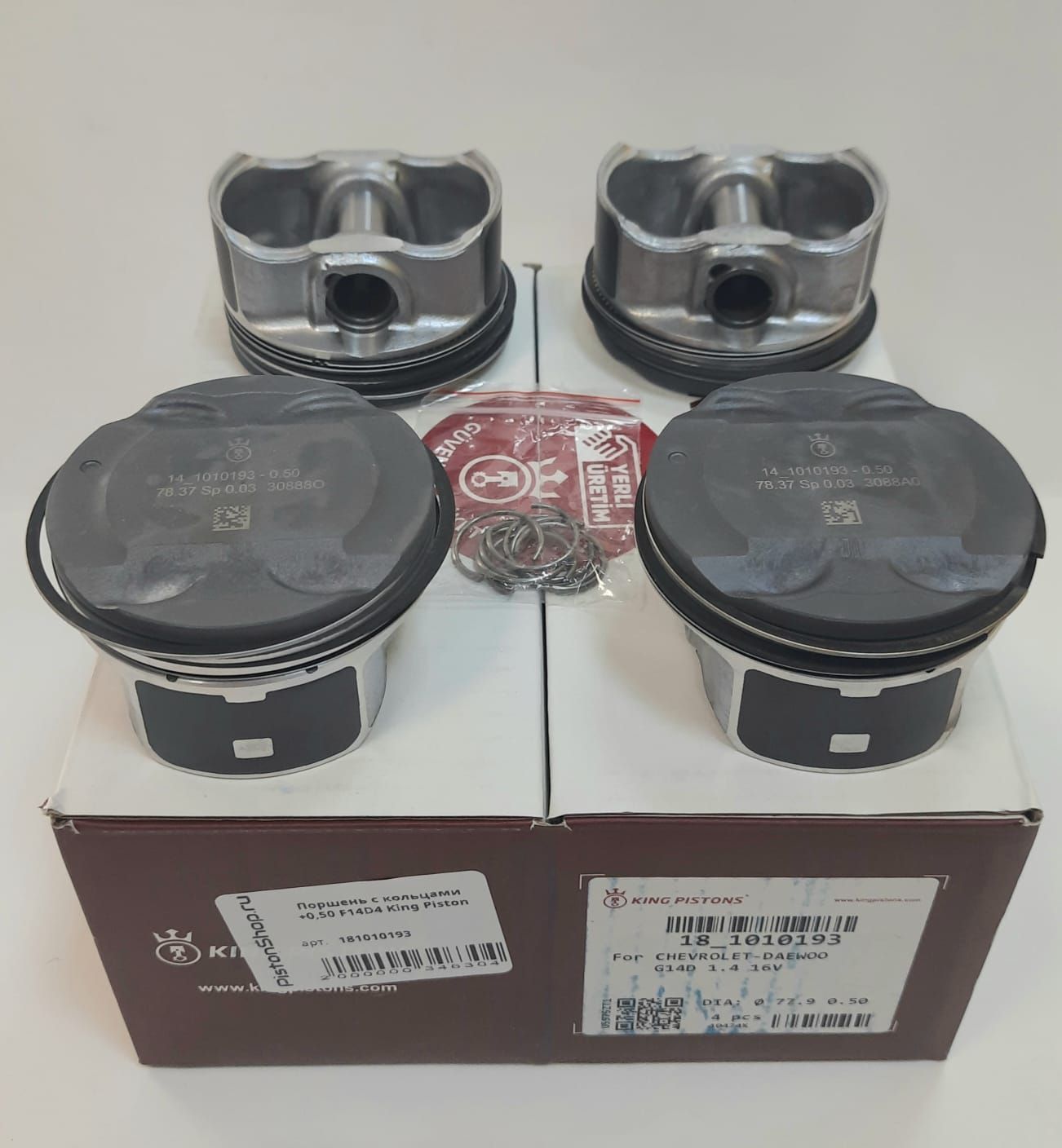 PİSTON SEKMAN 77.9+050 F14D