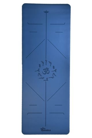 OmSiva Yoga Matı 5 Mm Pu- Rubber Suryanamaskar
