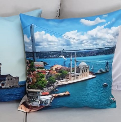 İstanbul Serisi Kırlent Kılıfı
