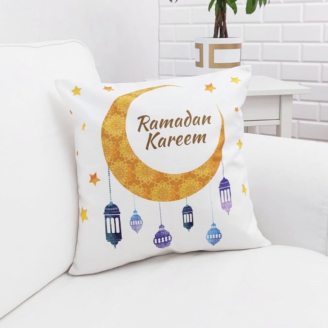 Ramazan Özel Kırlent Kılıfı