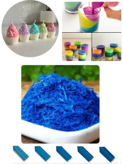 Organik Soya Wax Parafin Pigment  Mum Boyası Neon Blue1 gr