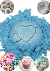 Epoksi Reçine Mica Powder İnci Sedefli Pigment 4-5 gr Sky Blue
